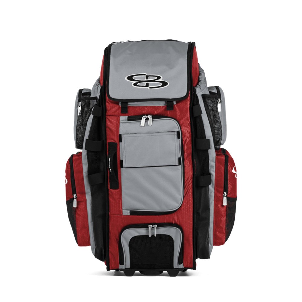 Boombah Rolling Superpack XL Solid Red/Gray