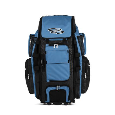 Boombah Rolling Superpack XL Solid Black/Columbia