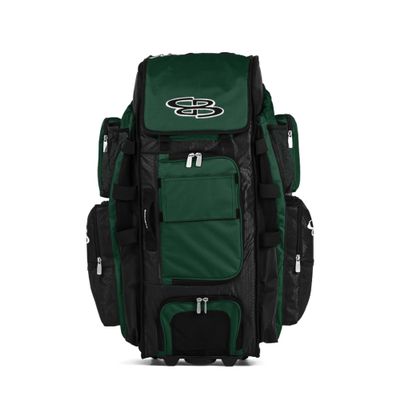 Boombah Rolling Superpack XL Solid Black/Dark Green