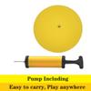 Viminston Spike Replacement Pro Balls 3-Pack Competitive Balls Set with Pump Mini Volleyball view 4