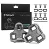 Thinvik Bike Cleats for Look Keo Grip,Road Bike for Look Keo Cleat with Anti-Slip Rubber Desgin.Bicycle Cleat Set for Indoor&Outdoor Cycling- 0 Float Degree view 1