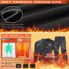 Muezna Men's Thermal Top and Bottom Set Underwear Long Johns Base Layer with Soft Fleece Lined Camouflage view 2