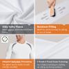 Muezna Men's Thermal Top and Bottom Set Underwear Long Johns Base Layer with Soft Fleece Lined White view 3