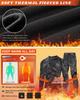Muezna Men's Thermal Top and Bottom Set Underwear Long Johns Base Layer with Soft Fleece Lined Camouflage view 2
