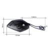 SJHY Bicycle Accessories Bicycle Bike Rear View Mirror Convex Reflector Mirror with Wide Angle Lens Bike Parts view 4