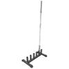 Luwint Freestanding Barbell Holder, Floor Stand Vertical 6 Bar Storage Rack for 2'' Olympic Bars view 3