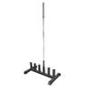 Luwint Freestanding Barbell Holder, Floor Stand Vertical 6 Bar Storage Rack for 2'' Olympic Bars view 4