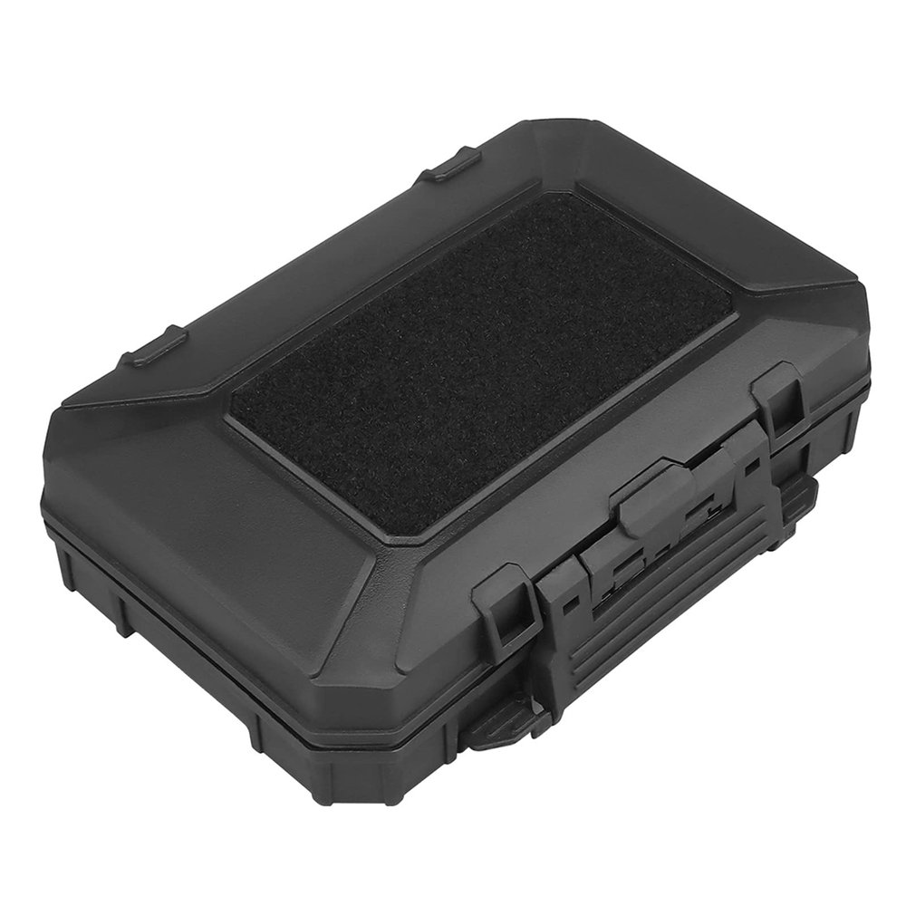 ACEXIER Tactical Gun Protective Case Military Pistol Case Bag Waterproof Hard Shell Tool Storage Box Molle System Paintball Accessories