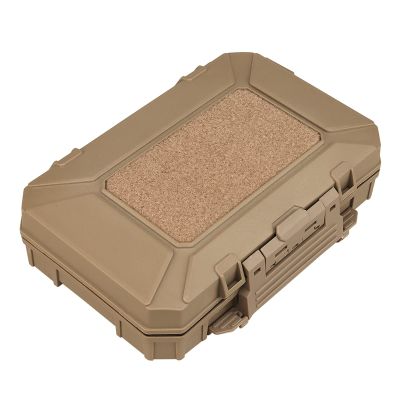 ACEXIER Tactical Gun Protective Case Military Pistol Case Bag Waterproof Hard Shell Tool Storage Box Molle System Paintball Accessories