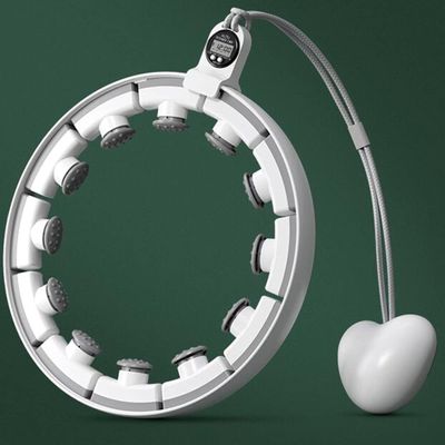 Smart Fitness Hula Hoop, Adjustable Size with Digital Counter Adult and Teenager Home Exercise with Weight Massage Ring/A/M
