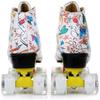 WSJYP Double Row Roller Skates-Comfortable Pu Leather Microfiber Material 4 Roller Skates Suitable for Beginners, Teenagers and Adults,B1-41 view 3