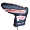 ReadyGOLF Bacon Embroidered Putter Cover Blade view 3