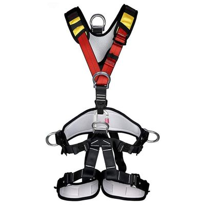 HandAcc Climbing Seat Belt, Large Size Safety Belt Climbing Gear for Tree Climbing, Fire Rescue, Rappelling