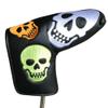 ReadyGolf: Embroidered Blade Putter Cover - Rainbow Skulls view 3