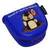 ReadyGOLF Dancing Gopher Blue Embroidered Putter Cover Mallet view 2