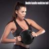Medicine Ball Binaural Medicine Ball, Male and Female Core Training Rubber Fitness Ball, Home Gym Balance Training Fitness Equipment (Size : 7kg/15.4lb) view 2
