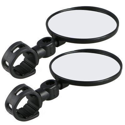 SJHY Bicycle Accessories 1 Pair Cycling Professional Wide Angle Rearview Mirror 360 Degree Rotate Universal Folding Bike Accessories Bike Parts