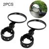 SJHY Bicycle Accessories 1 Pair Cycling Professional Wide Angle Rearview Mirror 360 Degree Rotate Universal Folding Bike Accessories Bike Parts view 2