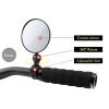 SJHY Bicycle Accessories 1 Pair Cycling Professional Wide Angle Rearview Mirror 360 Degree Rotate Universal Folding Bike Accessories Bike Parts view 4