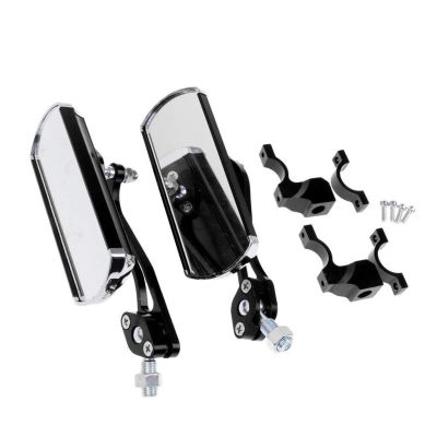 SJHY Bicycle Accessories Handlebar Rearview Pair Bike Mirror,Aluminum Mountain Bicycle End Rear Back View Outdoor Cycling Accessories Bike Parts