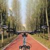 Bicycle Accessories Safe Rearview Mirror,Stainless Steel Lens Handlebar Bike Mirror,Bicycle Mirror Bicycle Accessories Outdoor Climbing Tools Bike Parts view 3