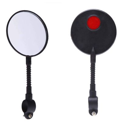 Bicycle Accessories Bike Bicycle Handlebar Rear Back View Rearview Mirror Solid and Reliable Bicycle Accessories Bike Parts