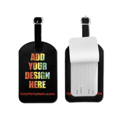 Tuizumy High Visibility Customized Travel ID Tag - Luggage Tag - Custom Luggage tag - Personalized ID Travel Tag - Custom Personalized Luggage Tag1 pcs
