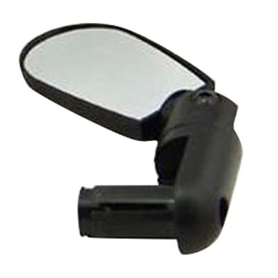 Bicycle Accessories Bike Mirrors Rotation Cycling Outdoor Safety Rear View Side Mountain Road Bicycle Adjustable Angle Bar End Accessories Bike Parts (Color : Black)