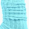 MDR Distributors MDRE Lightweight Slouch Socks for Women & Men  Soft Cotton Blend, Retro 80s Style, One Size (911), Made in USA, 1 Pair (US, Numeric, 9, 11, Regular, Regular, Light Blue) view 2