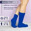 MDR Distributors GERVRA Slouch Socks Lightweight for Women & Men One Size (911), Made in USA, 1 Pair (US, Numeric, 9, 11, Regular, Regular, Royal Blue) view 3