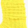 MDR Distributors MDRE Lightweight Slouch Socks for Women & Men  Soft Cotton Blend, Retro 80s Style, One Size (911), Made in USA, 1 Pair (US, Numeric, 9, 11, Regular, Regular, Yellow) view 2