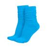 MDR Distributors MDRE Lightweight Slouch Socks for Women & Men  Soft Cotton Blend, Retro 80s Style, One Size (911), Made in USA, 1 Pair (US, Numeric, 9, 11, Regular, Regular, Turqouise) view 1