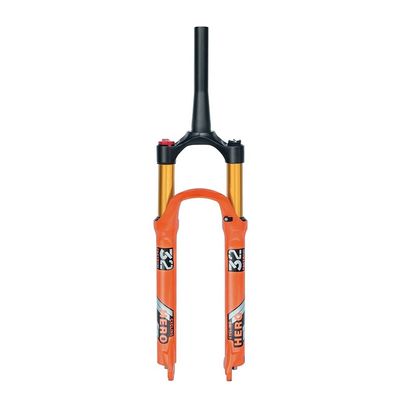 Jejy Bike 26/27.5/29 Inch Ultralight Magnesium Alloy Front Fork, Travel 120mm Pressure MTB Mountain Bicycle Air Forks Accessories (Color : Tapered Manual Lockout, Size : 29)