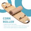 XCMAN Balance Board Surf Trainer with Adjustable Stoppers - 3 Different Distance Options Bamboo Balance Board for Surfing, Snowboarding, Skiing, Skateboarding, Yoga Training view 3