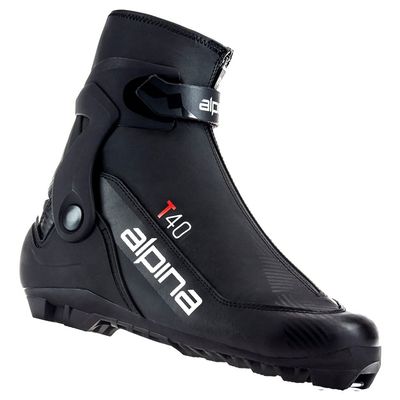 Alpina T 40 NNN Cross Country Ski Boots 2022-42/Black-Red