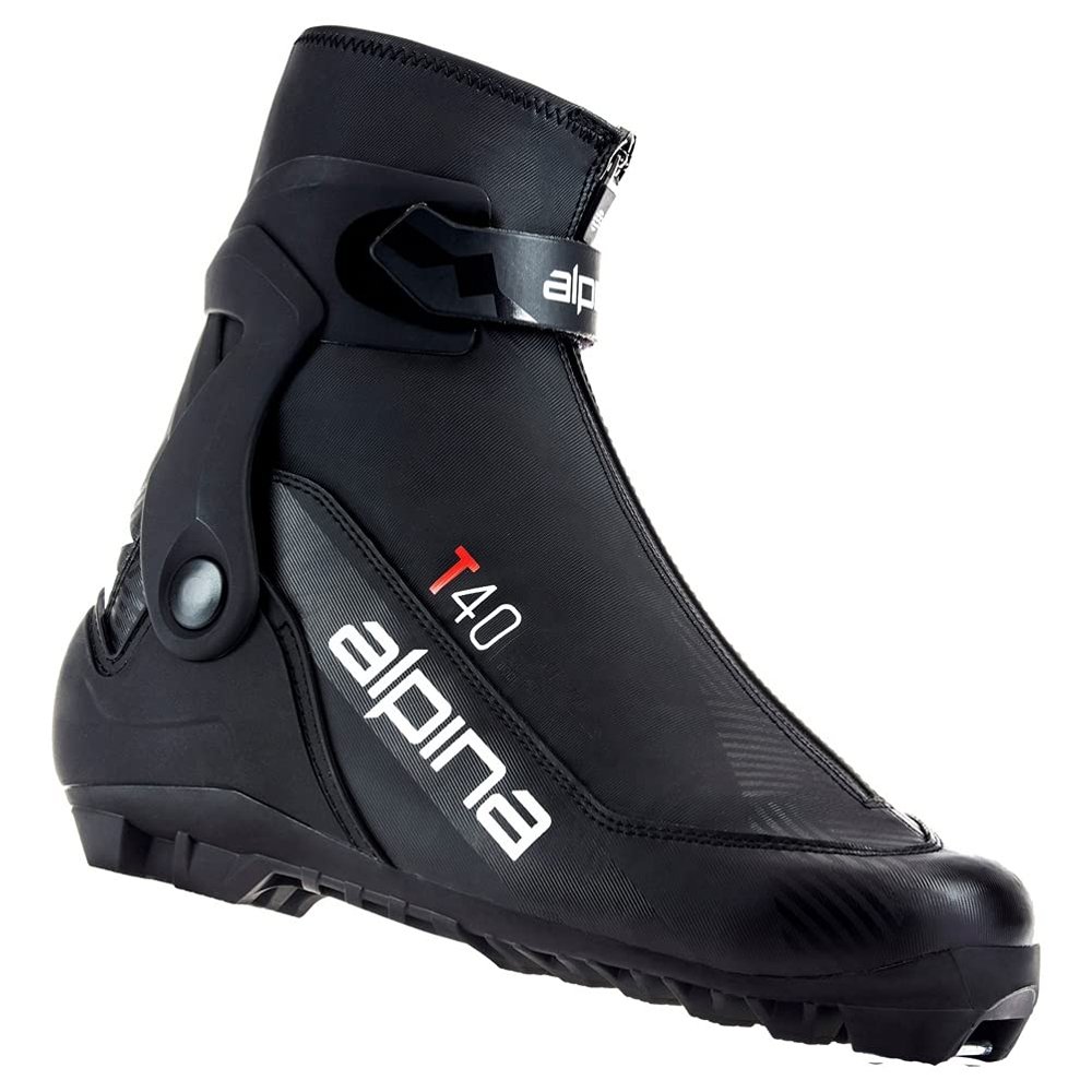 Alpina T 40 NNN Cross Country Ski Boots 2022-42/Black-Red