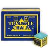 Triangle Billiard Pool Cue Chalk - 1 Dozen - Made in The USA + 2 pcs of Quality Billiard Pool Table Spots (Green) view 3