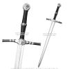 Munetoshi Foam High Density Fantasy Silver Medieval Long Sword Cosplay Costume Gift LARP view 2