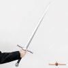 Munetoshi Foam High Density Fantasy Silver Medieval Long Sword Cosplay Costume Gift LARP view 4