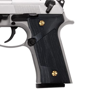 Cool Hand Wood Grips for Beretta Vertec, M9A3, 92X, Custom Golden Screws Included, V-DC3-GW
