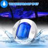ALFU 10Pcs Blue DC 12V 3 Inch Round Marine Boat Interior Lights Transom Mount Led Stern Anchor Lights LED Night Fishing Lights IP67 Waterproof Deck LED Courtesy Light view 3