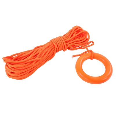 Boat Safety Throw Rings, Life Ring With Rope, 30m Floating Lifesaving Rope for Outdoor Emergency Aid Survival Rescue