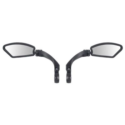 Bicycle Accessories 360 Degree Bicycle Rearview Mirrors Rotatable Rearview Mirror Handlebar Rearview-Mirror Bike Cycling Safety Rear View Mirror Bike Parts (Color : 080L righ and Left)