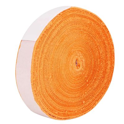 Cyrank 10M Tennis Grip Tape, Tennis Racket Grip, Tennis Grip Wrap Golfs Grip Tape with Breathable Soft for Most Tennis Wrap Replacement(Orange)