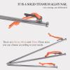 Boundless Voyage 6pcs/lot Titanium Alloy Tent Pegs Outdoor Camping Awning Tent Stakes Lightweight Hiking Climbing Tent Nail (24CM-Ti4015P) view 3