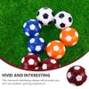 TOYANDONA 16pcs Mini Foosballs Table Football Accessories for Soccer Game Enthusiasts and Non-Fading Design for Indoor Play view 4