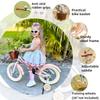 ACEGER Girls Bike with Basket, Kids Bicycle for 3-13 Years, Included Coaster Brake & Caliper Brake, 14 16 18 Inch with Training Wheels, 20 Inch with Kickstand but no Training Wheels view 3