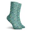 GULTMEE Funny Compression Socks Women and Men,Underwater Wildlife Composition With Wavy Ocean And Colorful Animals With Shells,Best for Circulation,Running,Athletic,Nurse,Travel, -12 inch view 2