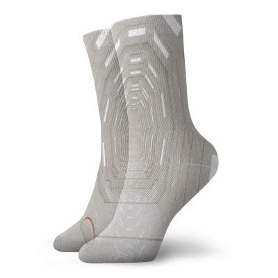 GULTMEE Funny Compression Socks Women and Men,Galactic Travel Atmospheric Plasma Cosmonaut Transportation Interior Design,Best for Circulation,Running,Athletic,Nurse,Travel, -12 inch