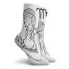 GULTMEE Funny Compression Socks Women and Men,Astrological Angel Carrying A Bouquet Of Lily Flowers In A Greek Dress,Best for Circulation,Running,Athletic,Nurse,Travel, -12 inch view 2